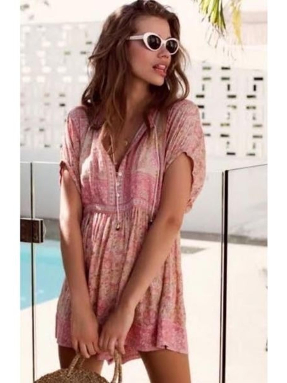 Spell And The Gypsy Poinciana Romper Size XS
